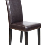 Montina Wooden Dining Chairs Brown 2x