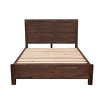 Nowra Queen Bed Chocolate