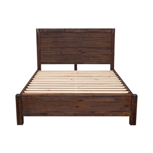 Nowra Queen Bed Chocolate