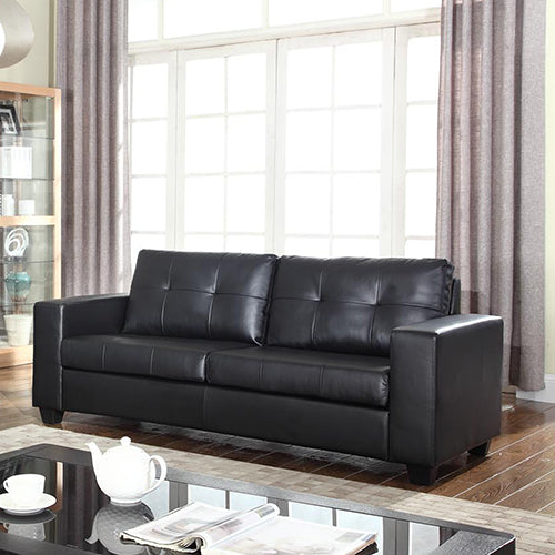 Nikki Sofa Black 3 Seater