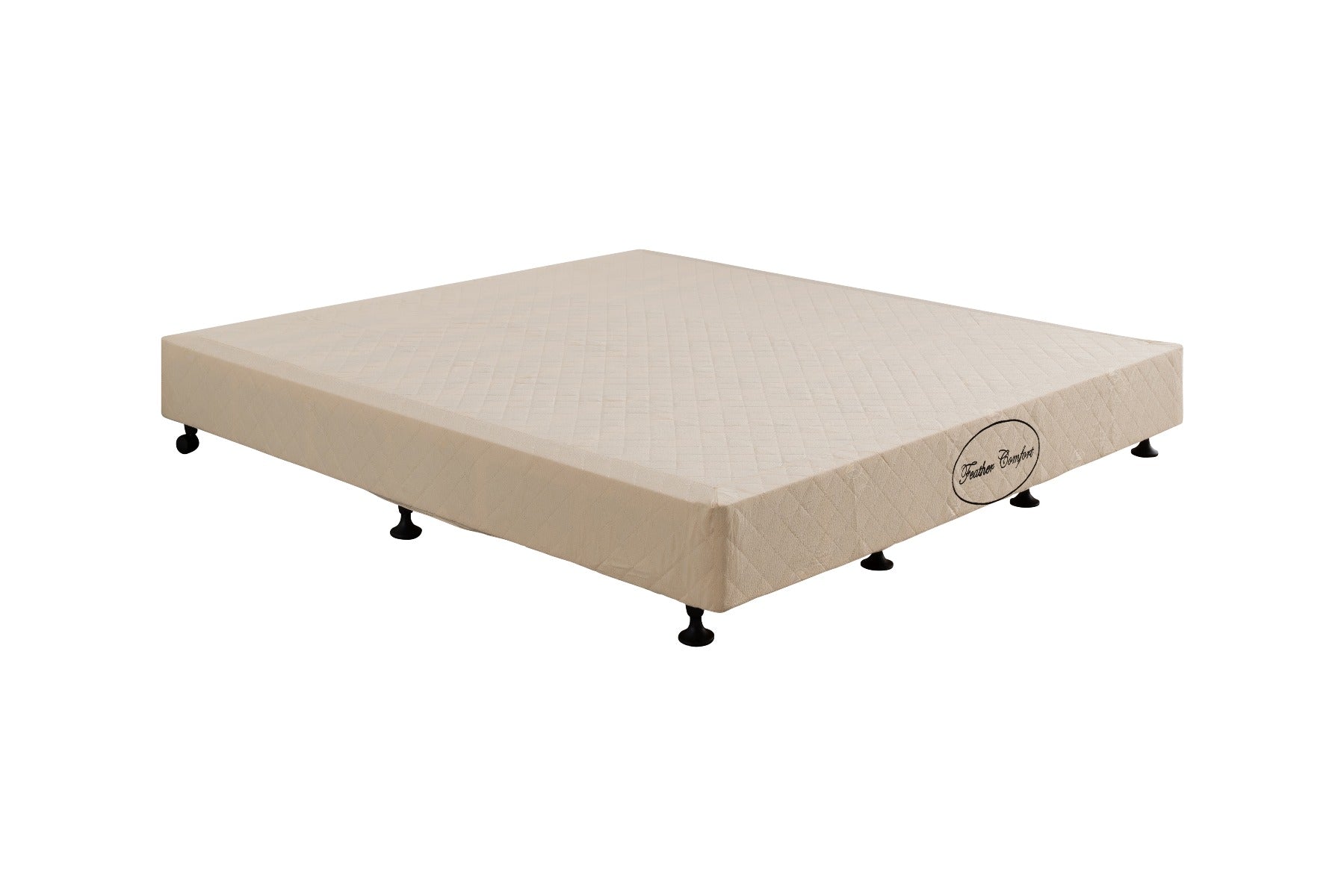 Mattress Base Double Size Beige