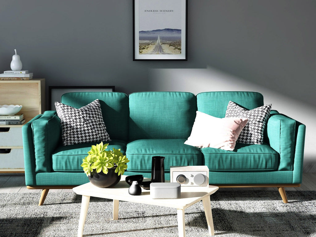 York Sofa 3 Seater Teal