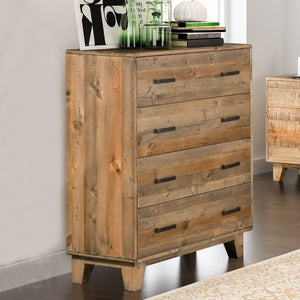 Woodstyle 4- drawer Tallboy