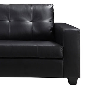 Nikki Sofa Black 3 Seater