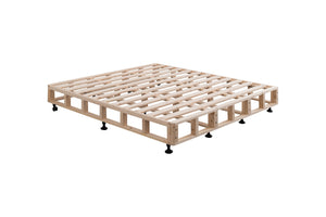 Mattress Base Double Size Beige