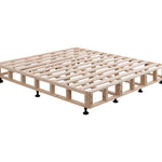 Mattress Base Queen Size White