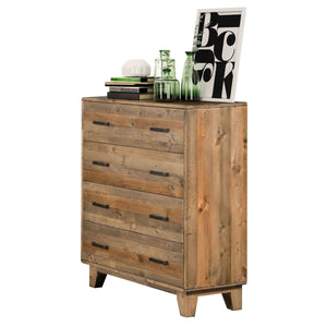 Woodstyle 4- drawer Tallboy