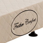 Mattress Base Double Size Beige