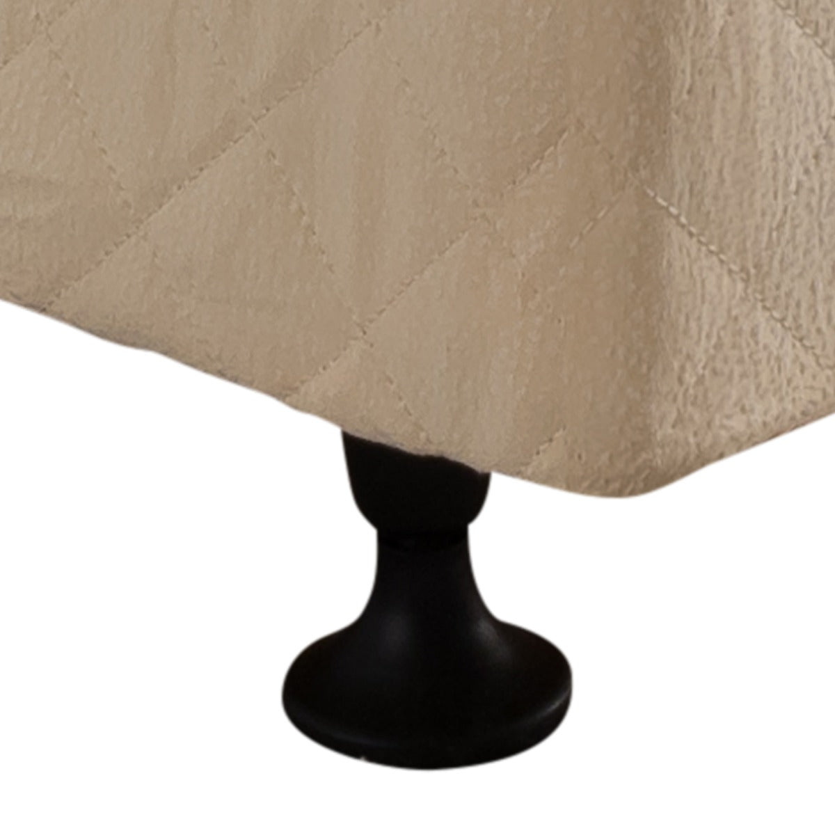 Mattress Base Double Size Beige