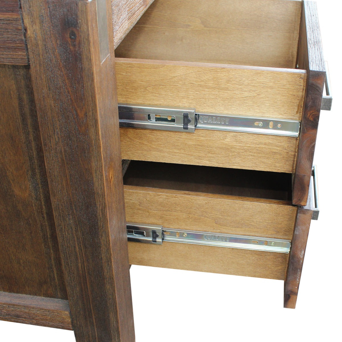 Nowra 2 Drawer Bedside Table