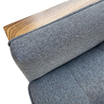 Tulip 3 Seater Sofa Bed Grey