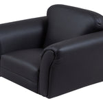 Kids Rocking Chair & Ottoman - Black