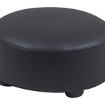 Kids Rocking Chair & Ottoman - Black