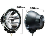 Pair 9inch 100w Lightfox Hid Xenon Driving Lights Spotlight Offroad Work