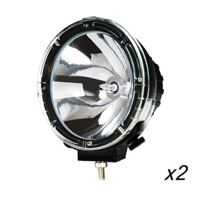 Pair 9inch 100w Lightfox Hid Xenon Driving Lights Spotlight Offroad Work