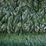 Artificial UV Peach Leaf Roll 3m By 1m