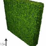 Large Portable Boxwood Hedges UV Stabilised 1.5m By 1.5m