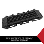 10T Heavy Duty Recovery Tracks Sand Track Snow Mud Tracks 10T Vehicle Black 4WD