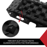10T Heavy Duty Recovery Tracks Sand Track Snow Mud Tracks 10T Vehicle Black 4WD