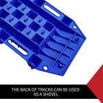 10T Heavy Duty Recovery Tracks Sand Track Snow Mud Tracks 10T Vehicle Blue 4WD