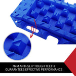 10T Heavy Duty Recovery Tracks Sand Track Snow Mud Tracks 10T Vehicle Blue 4WD