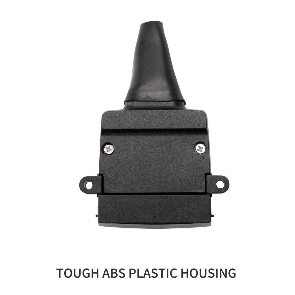12 Pin Flat Trailer Socket Plastic Connector Trailer Caravan Adaptor Quick Fit
