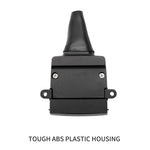 12 Pin Flat Trailer Socket Plastic Connector Trailer Caravan Adaptor Quick Fit