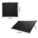 12V 200W Folding Solar Panel Kit Mono Caravan Boat Camping charging ATEM POWER