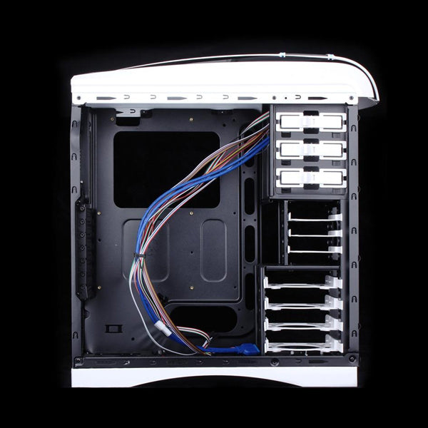  Huntkey MVP Pro  Gaming computer chassis - Blue (No PSU Included)