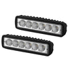 2x 6inch 18W LED Light Bar Driving Work Lamp Flood Truck Offroad UTE 4WD