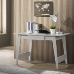 Computer Desk In White Oak