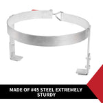 1pc GAS BOTTLE HOLDER 9 KG GALVANIZED FOR TRAILER CAMPING CARAVANS & 4WD'S