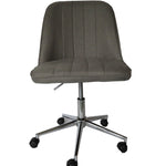 Bergen Dark grey fabric gas lift home office chair
