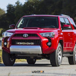 22inch Osram Philips LED Light Bar 5D Triple Flood Spot Offroad Driving 4WD 4x4