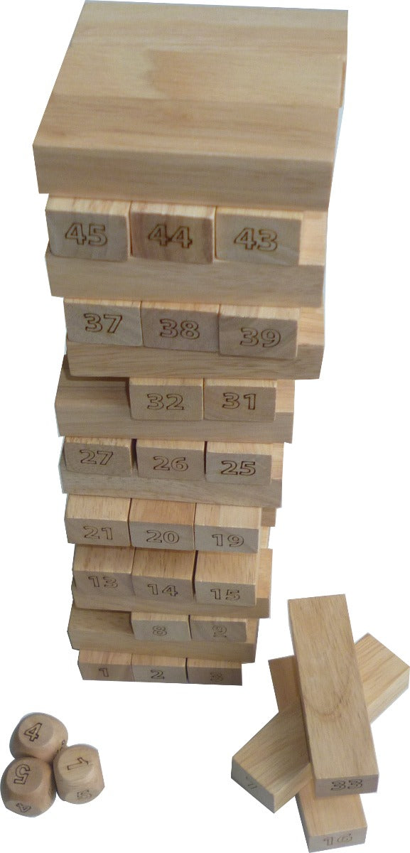 Number Jenga