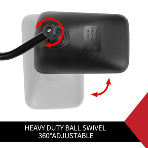 2 x TOWING MIRRORS PAIR CONVEX MIRROR UNIVERSAL FIT TOWING CARAVAN 4X4 TRAILER