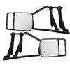 2 x TOWING MIRRORS PAIR UNIVERSAL MULTI FIT STRAP ON TOWING CARAVAN 4X4 TRAILER