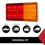 2x LED Tail Lights Indicator & Brake Lights Submersible 12V