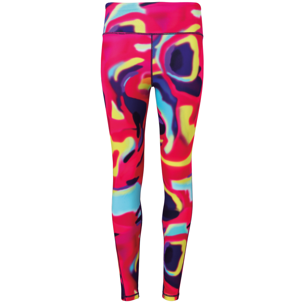 Colorful_Retro_Love_Typography_T-Shirt_2_540x Women's Performance Aurora Leggings