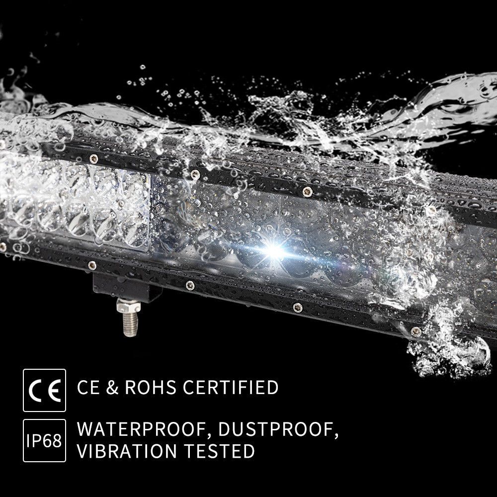 34inch Osram Cree LED Light Bar Triple Combo Driving Lightfox Utility Series