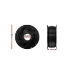 3D Printer Filament PLA 1.75mm 1kg per Roll Black