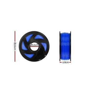 3D Printer Filament PLA 1.75mm 1kg per Roll Blue