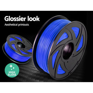 3D Printer Filament PLA 1.75mm 1kg per Roll Blue