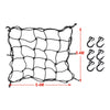 40x40cm Cargo Net Elasticated Bungee Luggage Storage Car Motorcycle Bike 6 Hooks