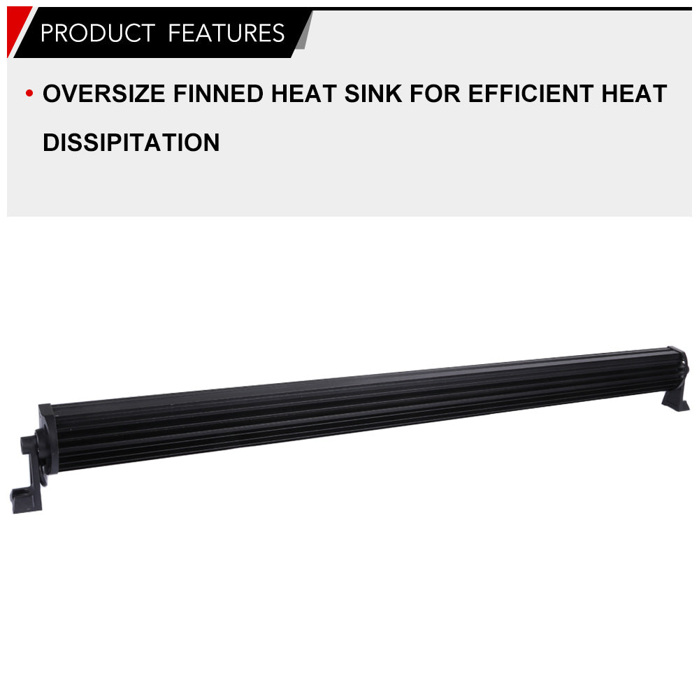 Lightfox 52inch CREE LED Light Bar Spot Flood Combo Offroad Driving 4x4