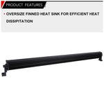 Lightfox 52inch CREE LED Light Bar Spot Flood Combo Offroad Driving 4x4