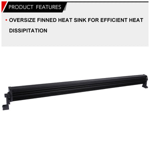 Lightfox 52inch CREE LED Light Bar Spot Flood Combo Offroad Driving 4x4