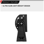 Lightfox 42inch 240W CREE LED Light Bar Spot Flood Combo Offroad Driving 4x4