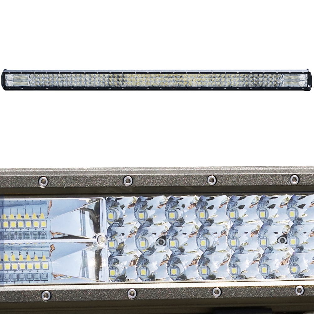 45inch 306w LED Light Bar Work Driving Lights Offroad Truck 4WD 12v 24v