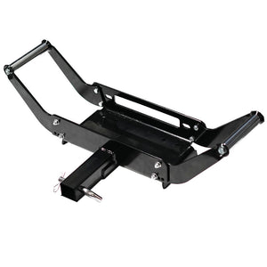 4WD Winch Cradle Mount Plate Bull Bar Steel 4WD ATV Jeep Truck Trailer Mounting